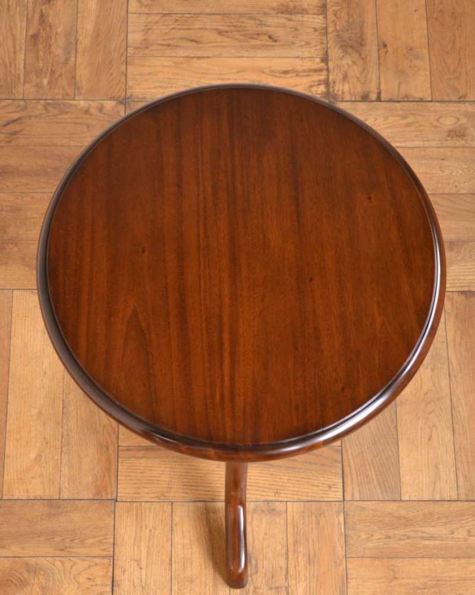 アンティーク風サイドテーブルの天板