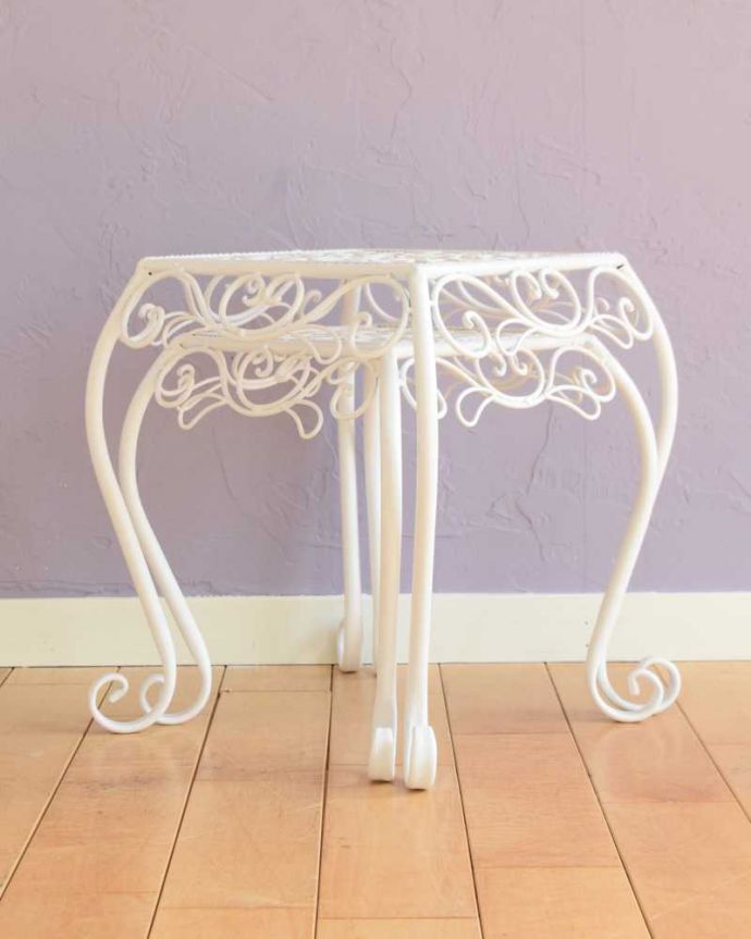 プランツスタンドの側面