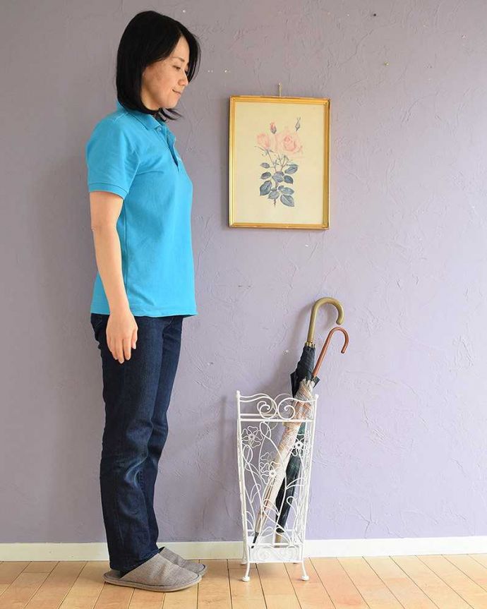 アンティーク風のおしゃれな傘立て