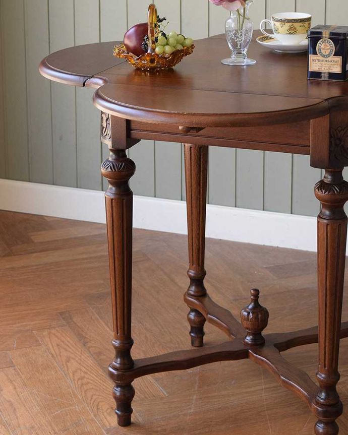 アンティークに負けない美しさ