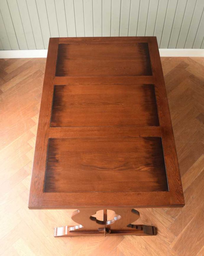 伸長式テーブルの天板