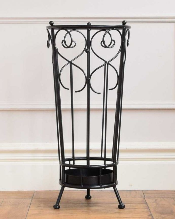 傘立ての反対側