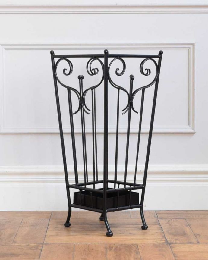 傘立ての反対側