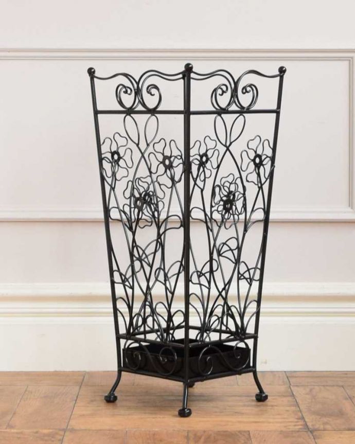 傘立ての反対側