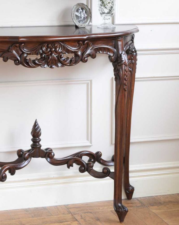 おしゃれなコンソールテーブル