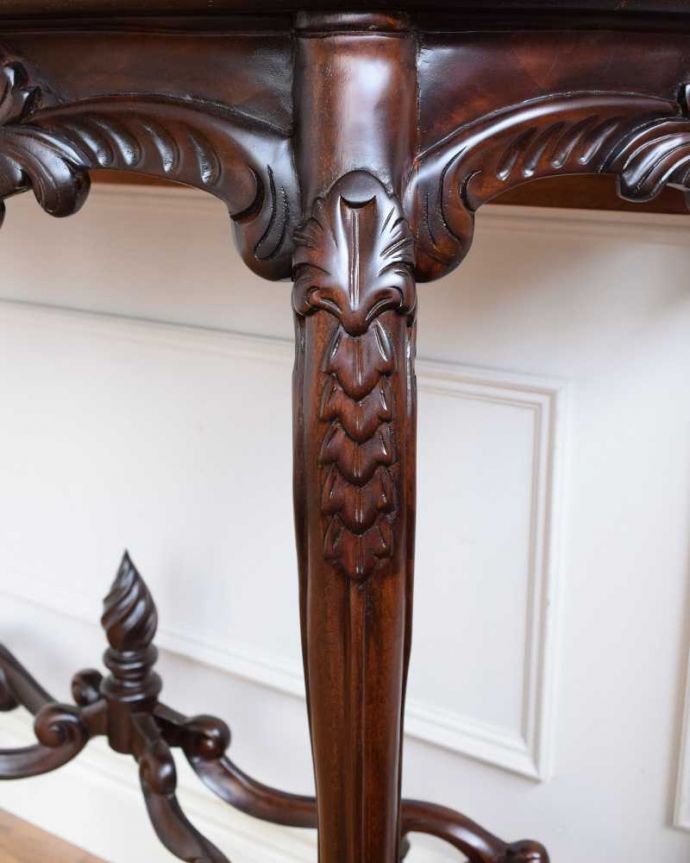 コンソールテーブルの装飾