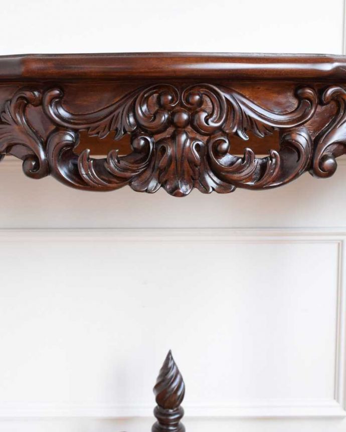 コンソールテーブルの装飾