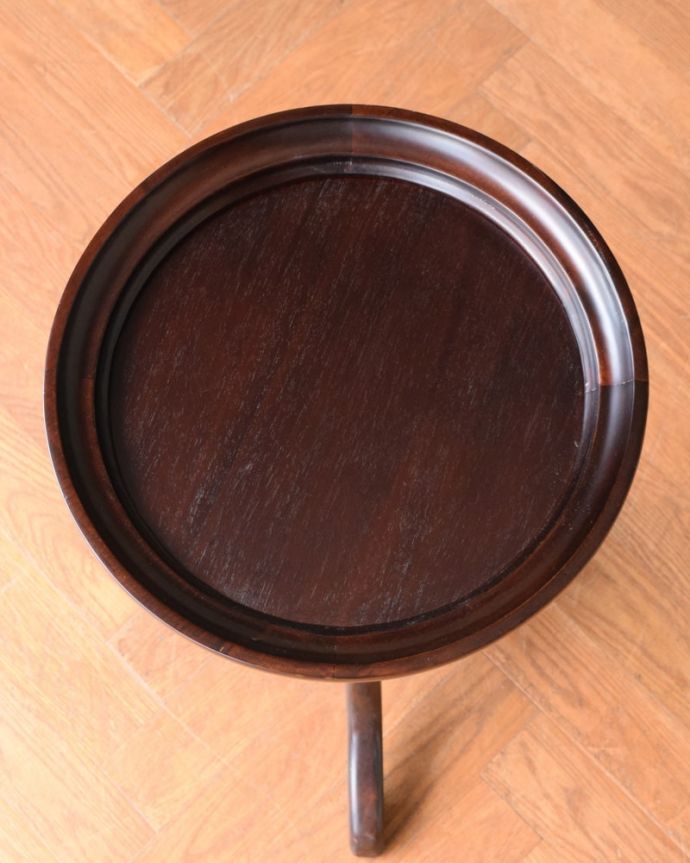 アンティーク風サイドテーブルの天板