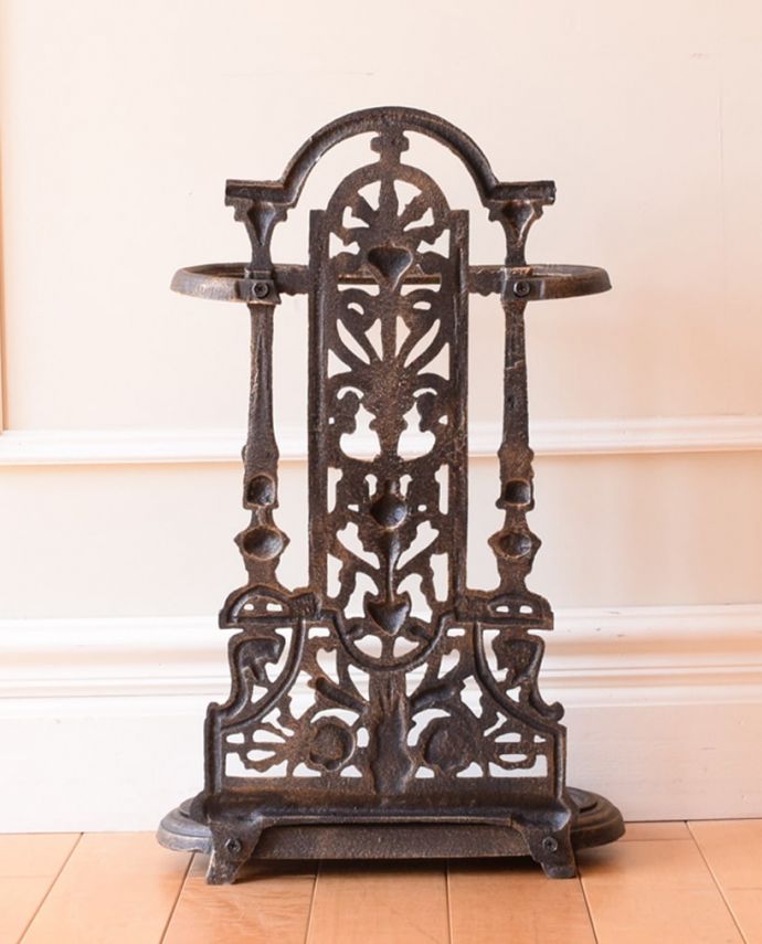 傘立ての反対側