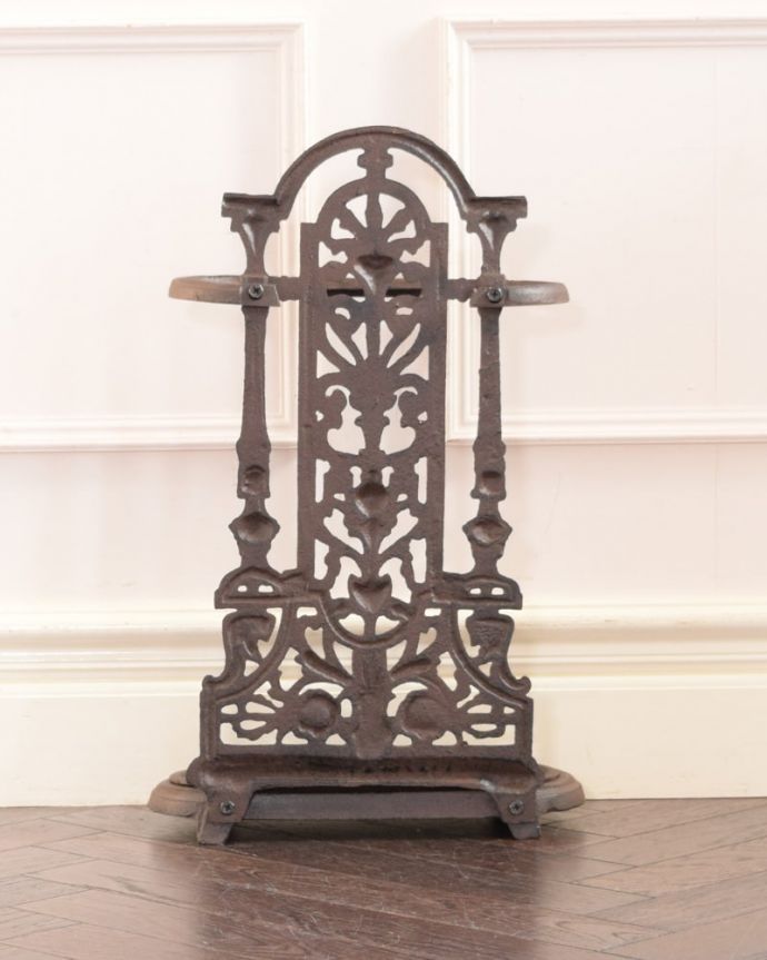 傘立ての反対側