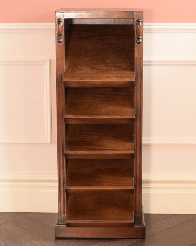 アンティーク風 スリッパラック スノコ型 棚が沢山付いています棚板はこんな感じ。(y-411-f)