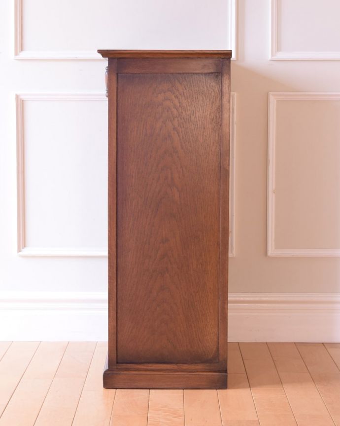 アンティーク風　スリッパラック・W60　横から見ても素敵なんですもちろん、横から見てもキレイです。(y-413-f)