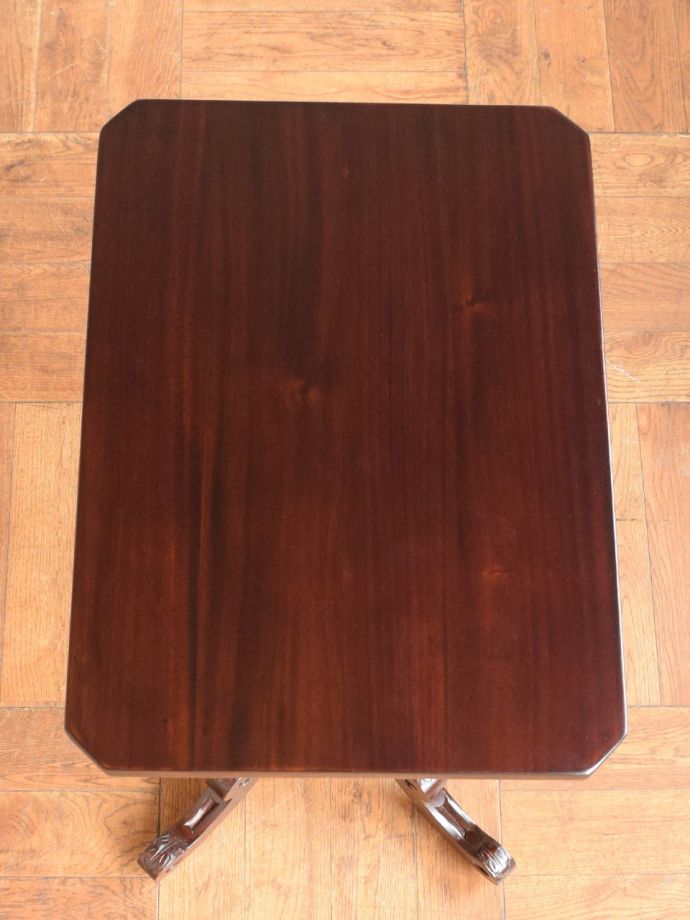 アンティーク風サイドテーブルの天板