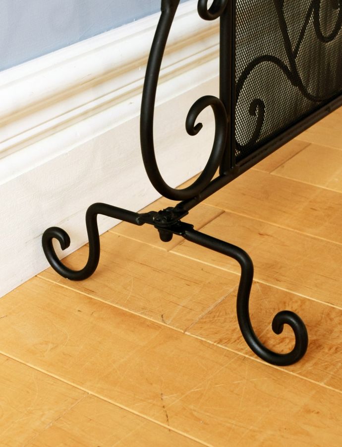 アイアン製のファイヤースクリーン、フランスアンティーク風の