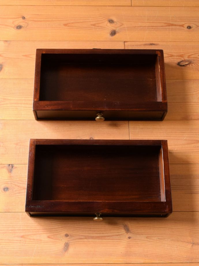 オープンシェルフの引き出し