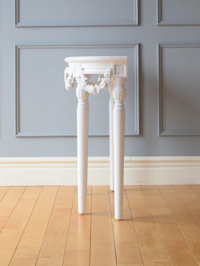 コンソールテーブルの側面