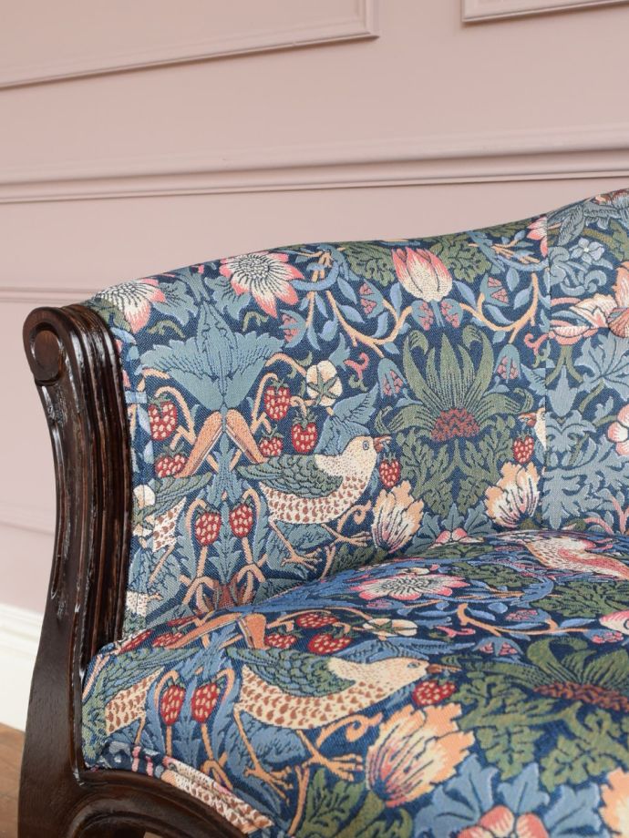 アンティーク風チェアのアーム