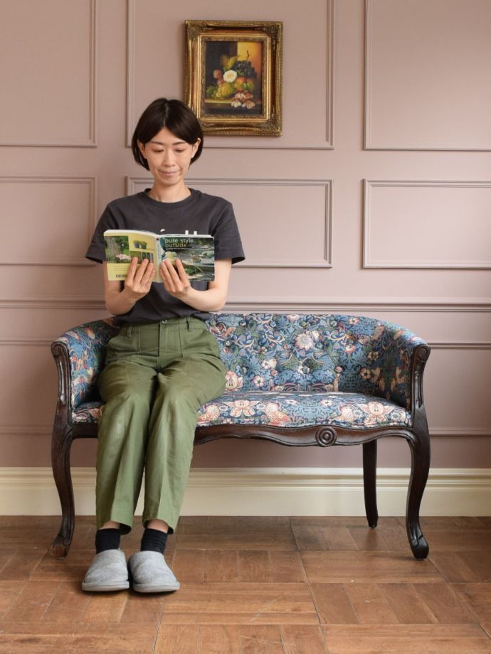 おしゃれな二人掛けソファの掛け心地