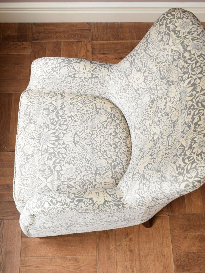 アンティーク調椅子の座面