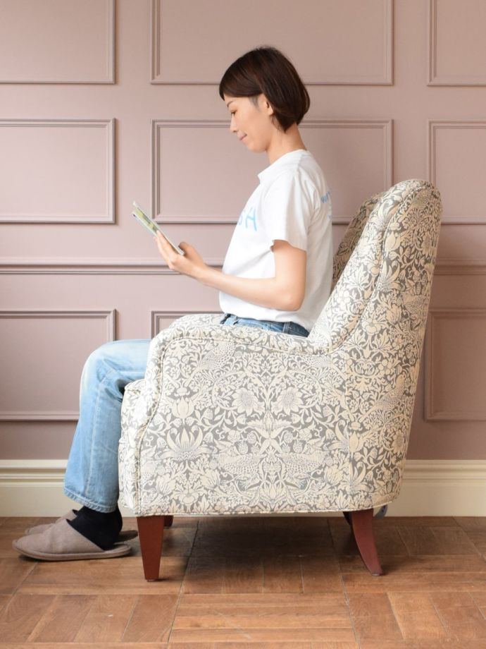 おしゃれな一人掛けソファの掛け心地