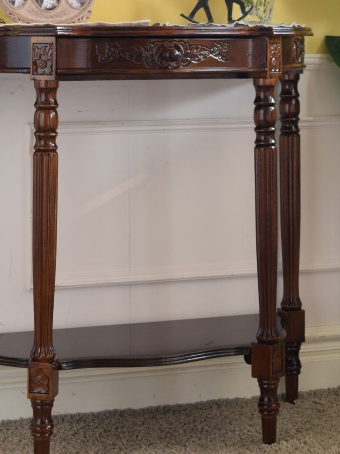 おしゃれなコンソールテーブル