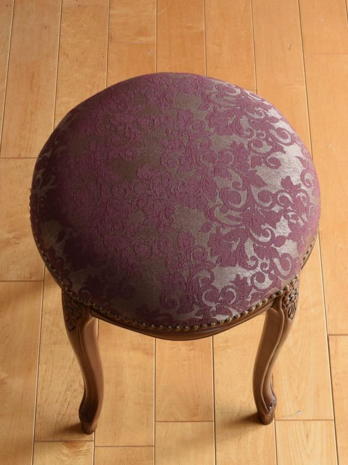 アンティーク調椅子の座面