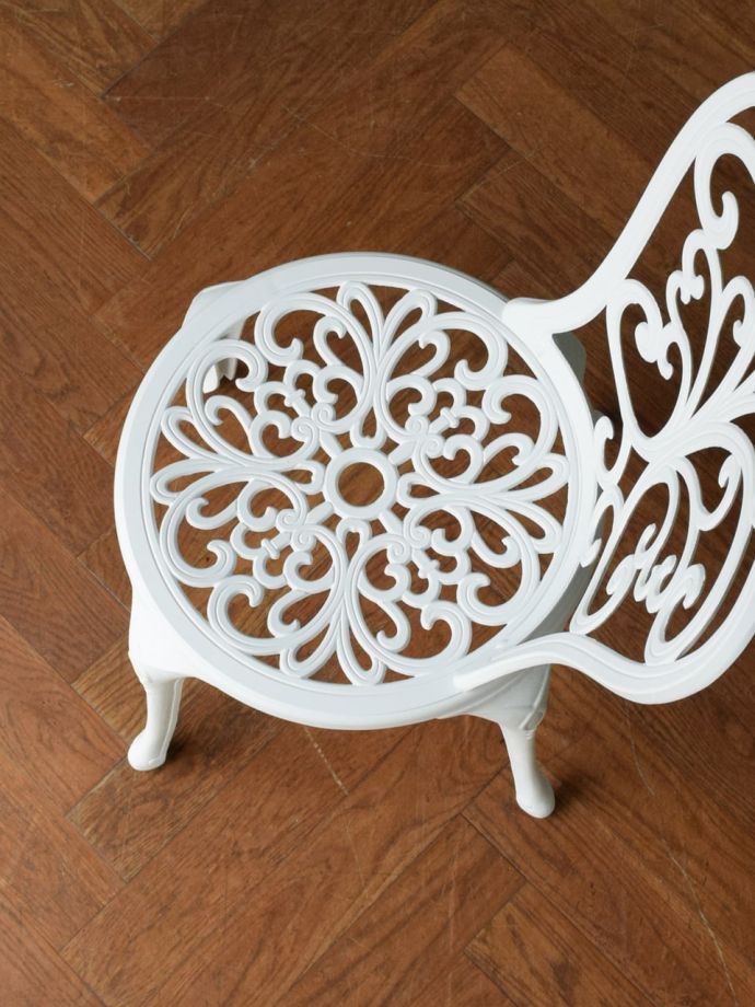 アイアンチェアの座面