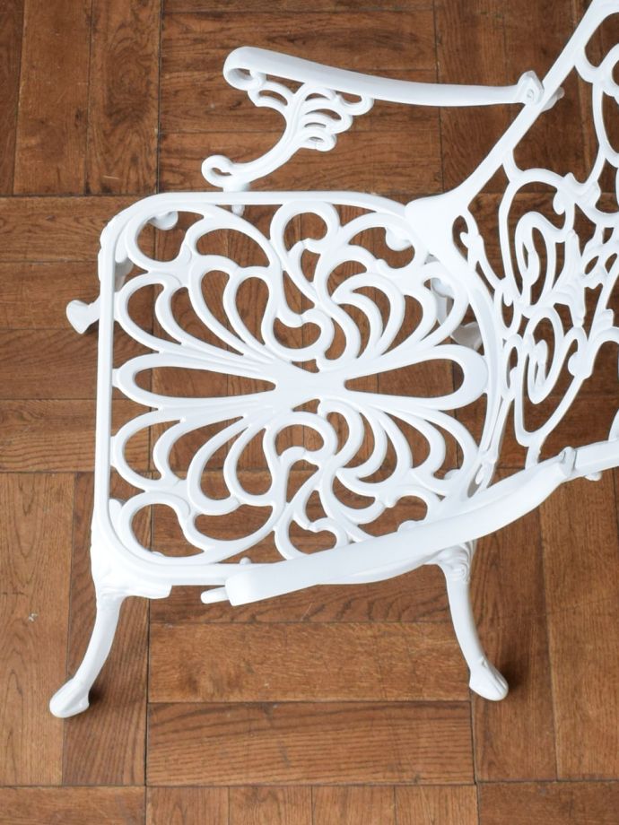 アイアンチェアの座面