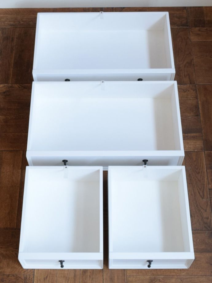 アンティーク風チェストの引き出し