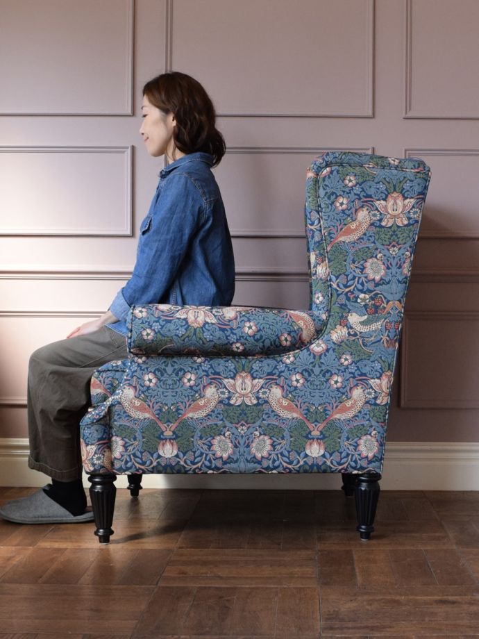 おしゃれな一人掛けソファの掛け心地