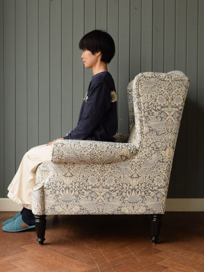 おしゃれな一人掛けソファの掛け心地