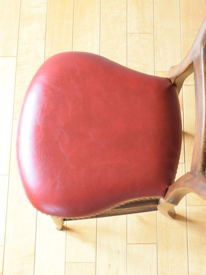 アンティーク風チェアの座面