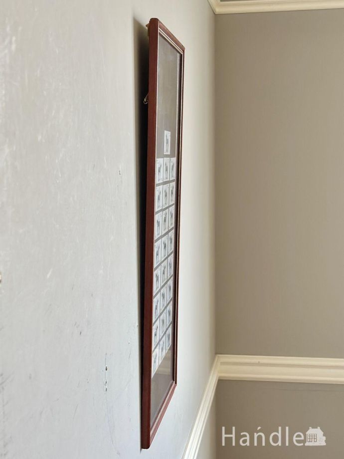 アンティーク その他の雑貨　到着予定商品　アンティーク 額絵。横から見ると…こんな感じです。(k-4194-z)