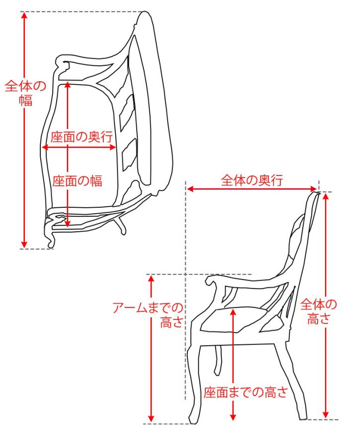 セティ・ソファ・ベンチ　アンティーク チェア　マホガニー材を使ったシンプルで上品なセティ。。(z-023-c)