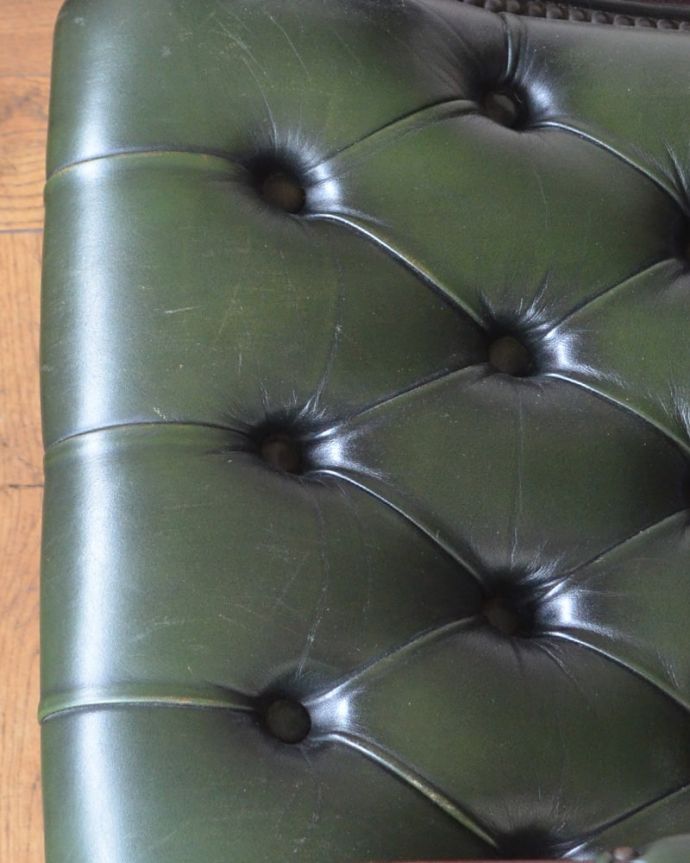チェスターフィールドの座面