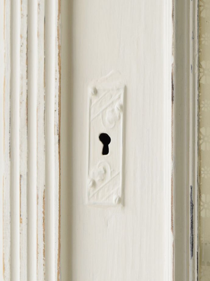 アンティーク家具の鍵穴