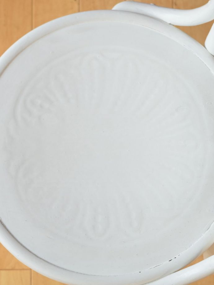 ベントウッドチェアの座面の模様