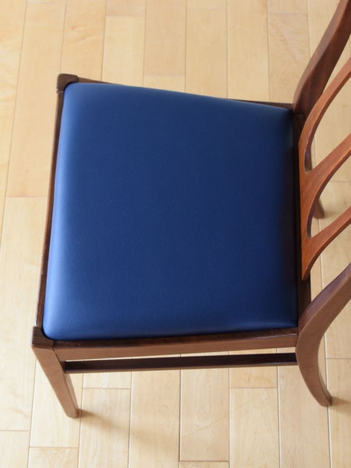 ビンテージチェアの座面