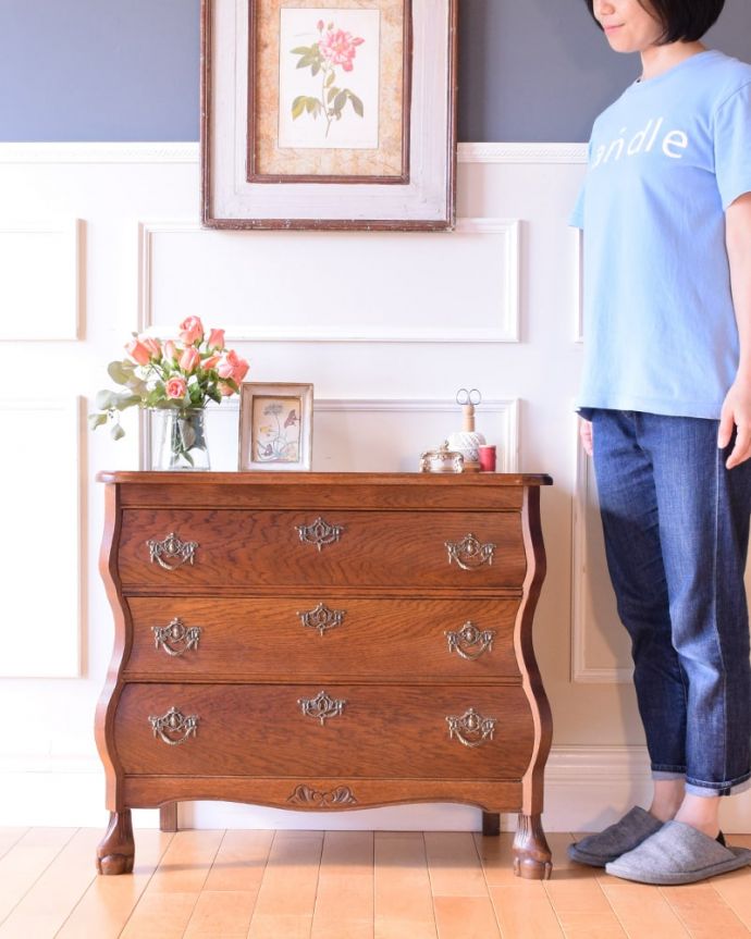 フランスのアンティークチェスト