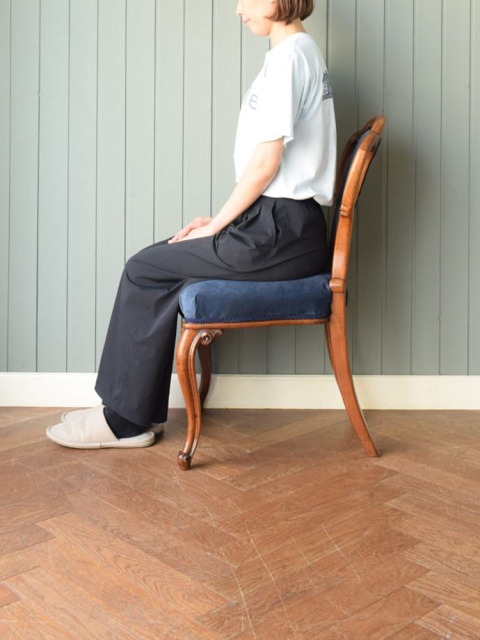 サロンチェアの掛け心地