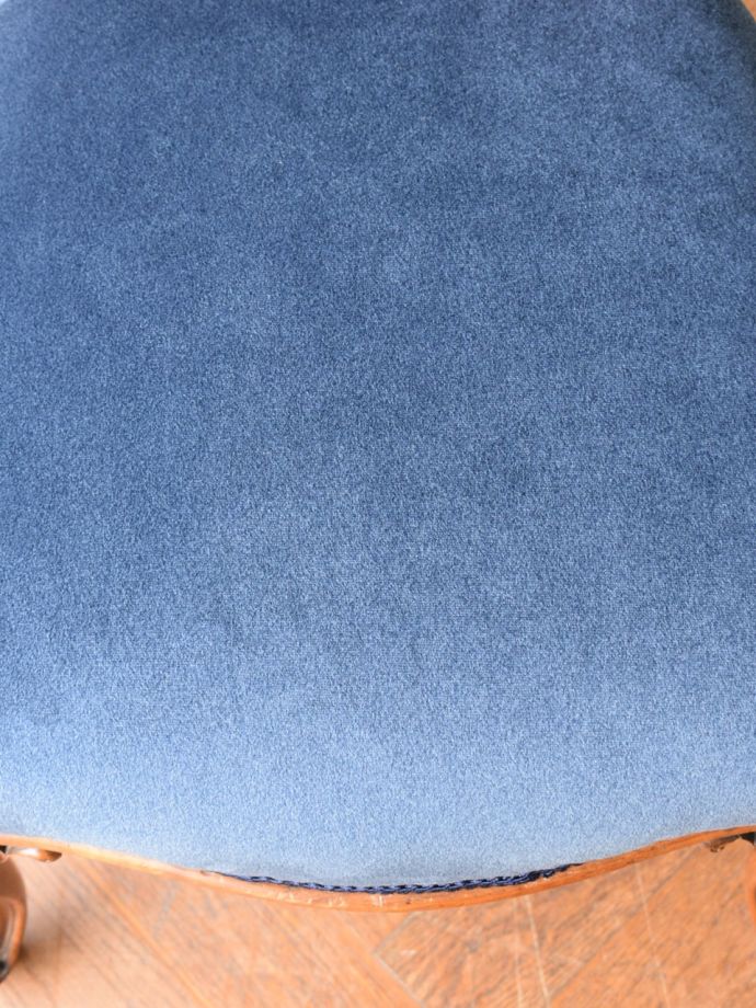 サロンチェアの座面の生地