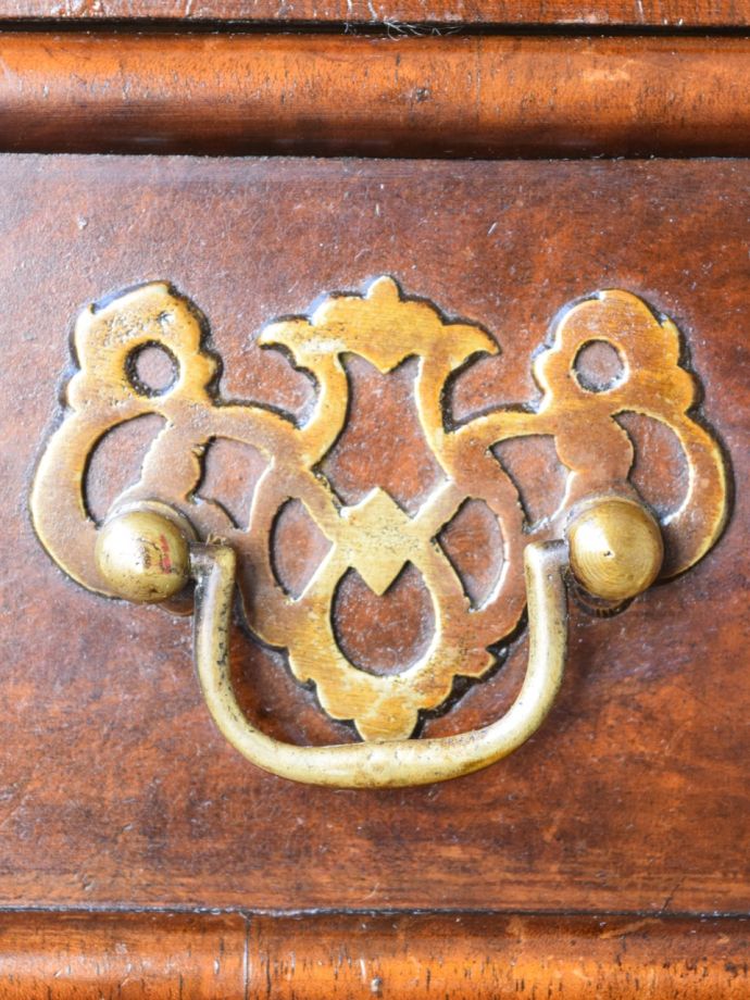 アンティークデスクの取っ手