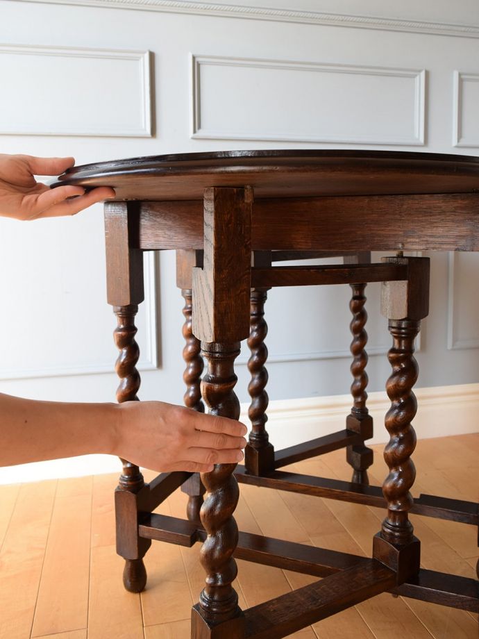 ゲートレッグテーブルの使い方