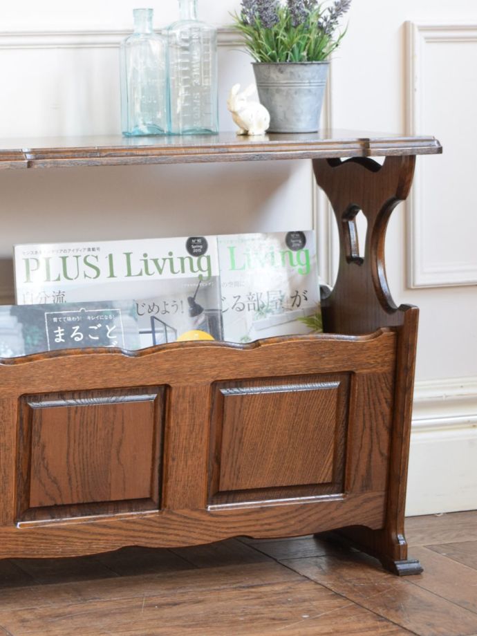 おしゃれなマガジンラックの収納量