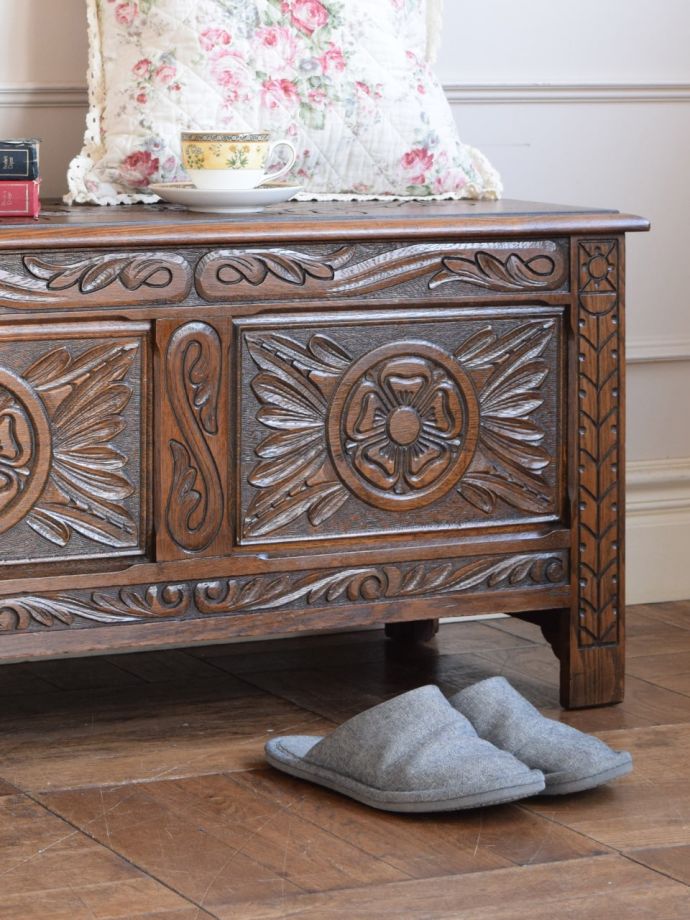 ブランケットボックスの装飾