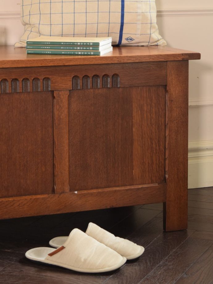 ブランケットボックスの装飾