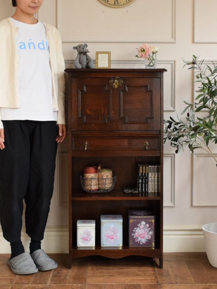 英国アンティークのビューロー