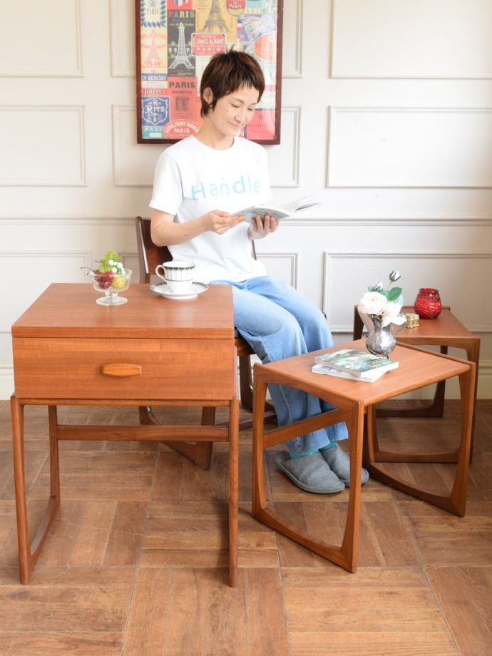 北欧スタイルのおしゃれなネストテーブル