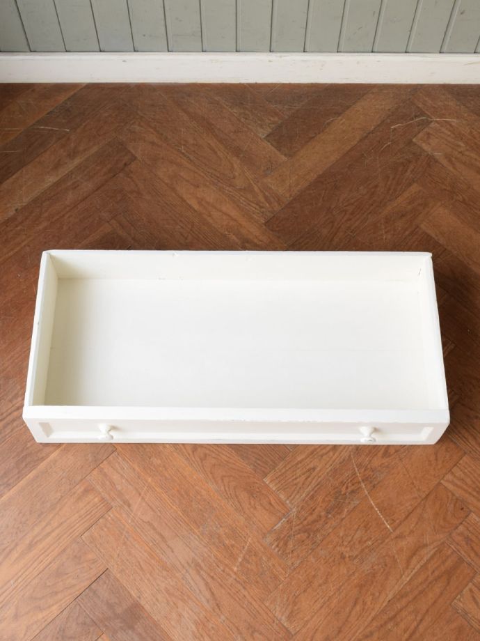 アンティークシェルフの引き出し