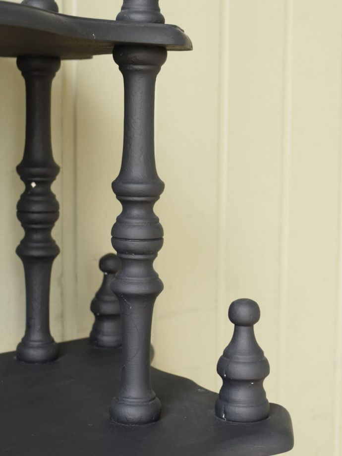 オープンシェルフの装飾